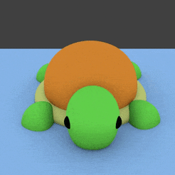 tort0001-0100.gif Fichier STL tortuga - tortue・Design à télécharger et à imprimer en 3D, RMMAKER