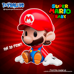 SuperMarioBaby_Prohect01.gif Super Mario Baby for 3D Print