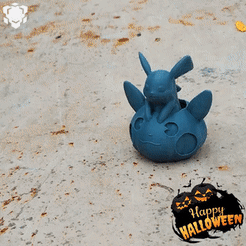 VID_20230925_073427147_1.gif STL file Halloween special Articulated Pumpkin toy・3D printing design to download