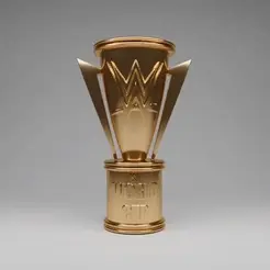 WhatsApp-Video-2022-12-11-at-00.49.56.gif STL file WWE World Cup Trophy・Design to download and 3D print