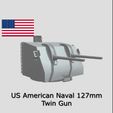 Atlanta-US-gun.gif US American 127mm Twin AA anti-aircraft Gun (Secondary) Atlanta main guns