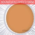 Round_Scalloped_215mm.gif Round Scalloped Cookie Cutter 215mm
