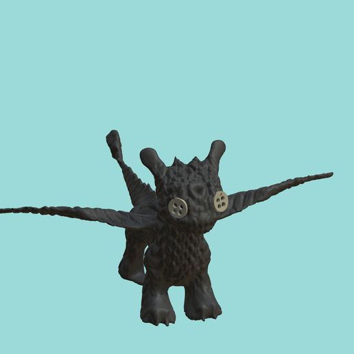 IMG_4751.gif Crochet toothless from how to Train Your Dragon keychain and figure