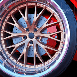 0.gif Download file LXS Wheel set Front and Rear 3 offsets • 3D printable design, BlackBox