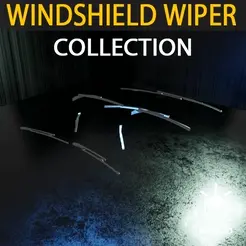 Sem-Título-2.gif STL file WINDSHIELD WIPER COLLECTION 1 - 18SEPT22・Design to download and 3D print, Pixel3D