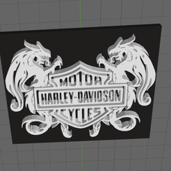 harley-davidson888.gif STL file harley davidson・3D printing model to download