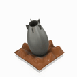 v304_gif.gif pot vase cup vessel Bomb v304 for 3d-print or cnc