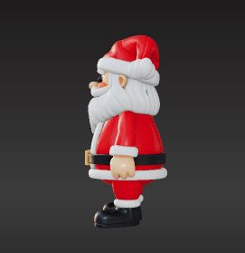 Pancia Finta Babbo Natale Smiffys - Costume Accessorio Per Natale, Taglia Unica, Rosso - Foto 8