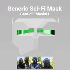 ezgif.com-gif-maker-26.gif Archivo STL Máscara genérica de ciencia ficción Modelo 01・Diseño de impresora 3D para descargar