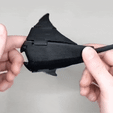 ezgif.com-optimize-2.gif Flexi Manta Ray, Print in Place, Articulated Manta Ray