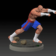 ZBrush-Movie.gif Sagat (Classic) from Street Fighter