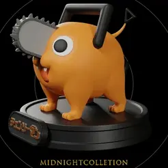 Pochita.gif STL file POCHITA - CHAINSAW MAN・3D printer model to download, Midnightcollection