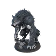 wolf-f.gif Werewolf, Custom Fantasy / D&D Miniature