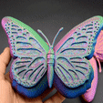 4.gif Файл STL Шкатулка для украшений "Бабочка・Шаблон для 3D-печати для загрузки