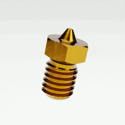Nozzle-keychain-spin-30fps.gif Archivo STL gratis LLAVERO DE BOQUILLA・Diseño por impresión en 3D para descargar, toprototyp