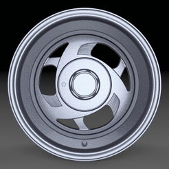 Design-sem-nome.gif STL file STL VINTAGE KMC WHEELS・3D print model to download