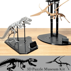 platform-set-pic0.gif Free STL file 3D Puzzle Museum Kit(New Type)・Template to download and 3D print