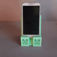 ezgif.com-optimize.gif PHONE STAND WITH SPEAKER EFFECT,PRINT IN PLACE .