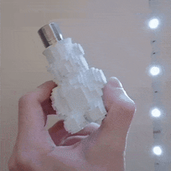 Teddy-video.gif Archivo STL Funda para mechero Teddy Anime・Diseño imprimible en 3D para descargar