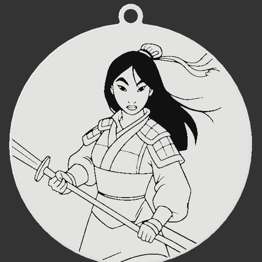 Mulan.gif Mulán - Adorno de Navidad