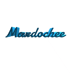 Mardochee.gif STL-Datei Mardochee・Vorlage für 3D-Druck zum herunterladen
