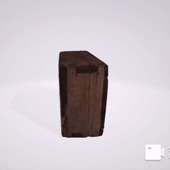 19-27-08.gif OBJ file Wooden decorative box・Model to download and 3D print