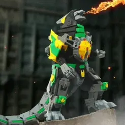 dragongifcompress.gif ARTICULATED DRAGONLORD (not Dragonzord) - NO SUPPORT