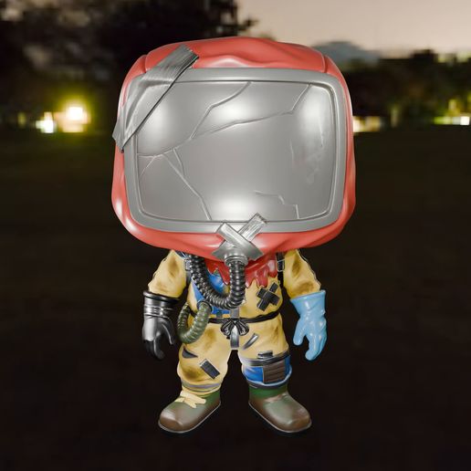 0000-0240.mp4 Rust Hazmat Suit Funko pop