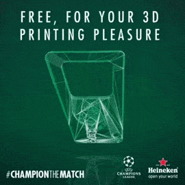 heinekenani.gif STL-Datei Heineken Bottle Opener kostenlos・3D-druckbare Vorlage zum herunterladen, Heineken