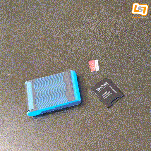 SD-gif-cults-3.gif Télécharger le fichier Boîtes simples pour 2 à 6 cartes SD ou 4 à 12 cartes microSD • Objet imprimable en 3D, LabLabStudio