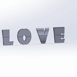 gif1.gif STL file I LOVE U / I KNOW Ambigramme・3D printing idea to download, sandsrandom