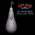 KK-COCOON_GIF.gif 3D PRINTABLE KILLER KLOWNS COTTON CANDY/CREAM PACK