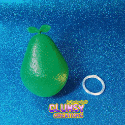 1.gif STL file Valentine Avocado・3D print object to download, Doctor_Craft