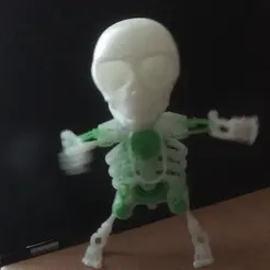 Tanzendes Skelett
