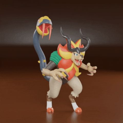 STL file pokemon chimera (pyroar, seviper and gogoat) 🐉 ・3D printing ...