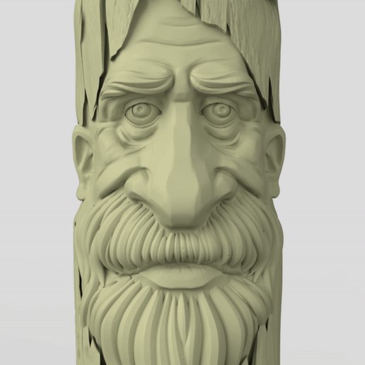 mask2.gif 3D Modell STL Baum Maske 1