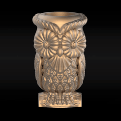 Flower-pot2.gif Файл 3D Цветочный горшок2・Идея 3D-печати для скачивания, Piggsy
