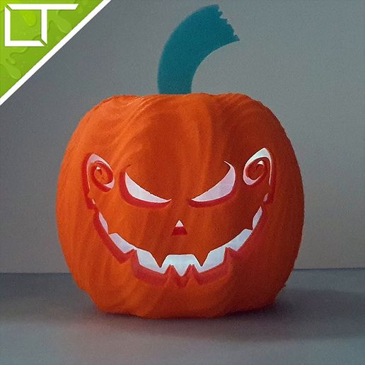 pumpkin-video.mp4 Conjunto de bases para copos com abóbora esculpida no Dia das Bruxas, estêncil de arte para café e moeda de flip Trick or Treat