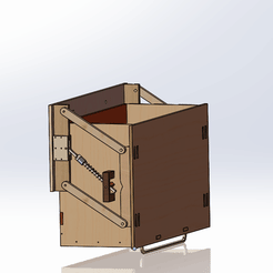 pull-down-mechanism-001.gif STL file Pull down mechanism 001・3D printer model to download, Tanerxun