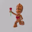 groot-lover.gif BABY GROOT LOVER SAINT VALENTINE HEART AND PINK MEME FOR ENDER 3
