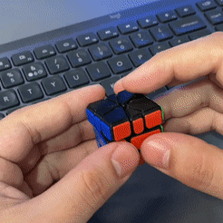 Mini-Sq1.gif STL file Mini Square-1 of 3 cm!・3D printing idea to download, RaulLow