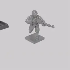 base-system.gif Free 3D file Universal Miniatures Basing System・3D print object to download