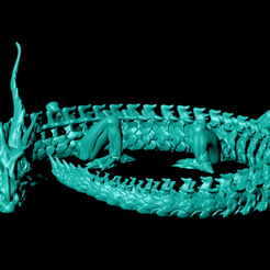 articulated-dragon.gif STL file ARTICULATED DRAGON・3D printable model to download