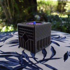 Sensory-Cube-Gif-i2-1.gif Descargar archivo STL Cubo sensorial • Plan de la impresora 3D, RETROriginal