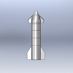 Preview_1.gif Download file STARSHIP SN 15 • 3D printing object, AeroDesign