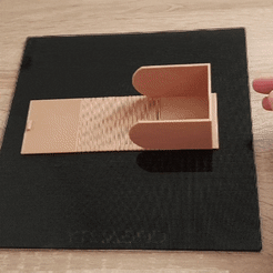 GIF-200927_192320.gif Download STL file Living hinge box #1 • 3D printing object, the-lazy-engineer