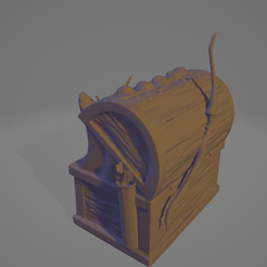 MimicRogueGif.gif 3D file RPG Tabletop Mimic For 3D Printing Rogue Class・Model to download and 3D print, Cascar3Don