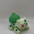 IMG_1983.gif Download STL file 001- Bulbizarre / Bulbasaur articulated • Template to 3D print, Entroisdimenions