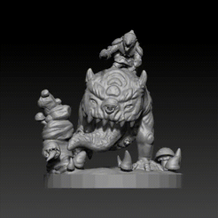 gif_render.gif Free STL file Giant squig hopper - PRESUPPORTED・3D print model to download, MoJoDoD