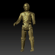 c3po2.gif 3D-Datei Star-Wars C3PO Kenner Kenner Style Action figure STL OBJ 3D・3D-druckbares Modell zum Herunterladen, DESERT-OCTOPUS